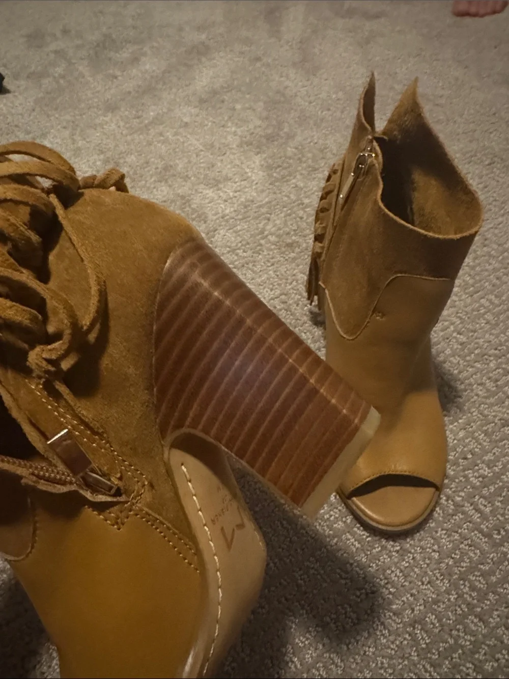 Marc Fisher stylish mustard